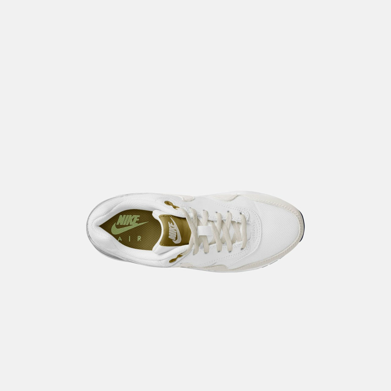 Kids Kith Nike Grade School Air Max 1 - White / Light Orewood / Brown / Bronzine