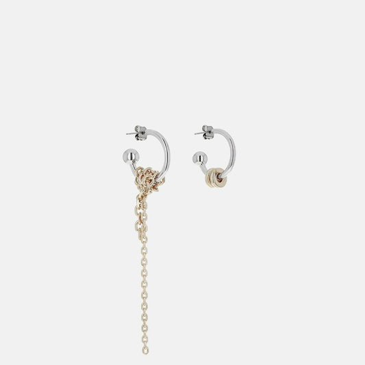Women Kith Justine Clenquet Moore Earrings - Gold / Palladium