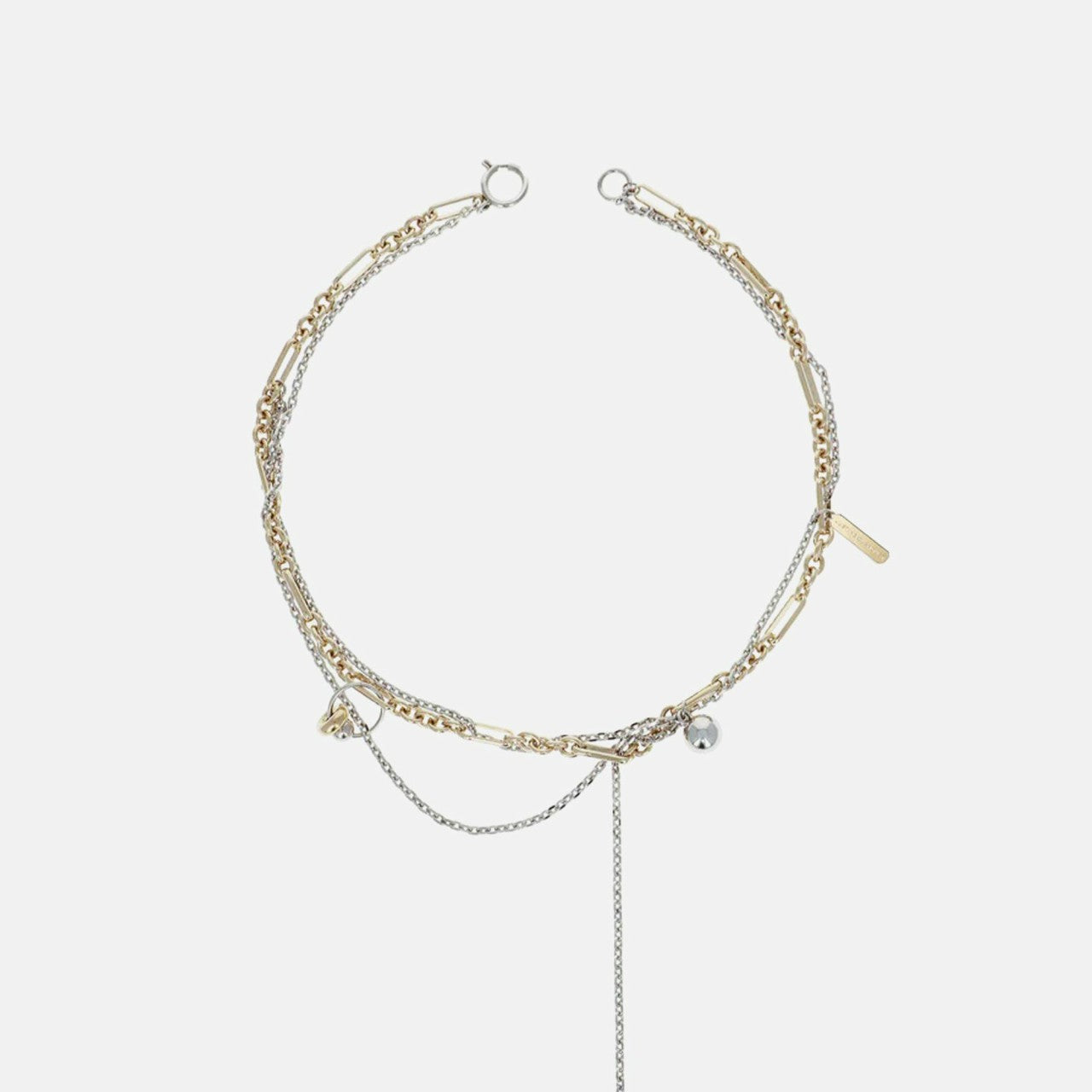Women Kith Justine Clenquet Rachel Necklace - Gold / Palladium