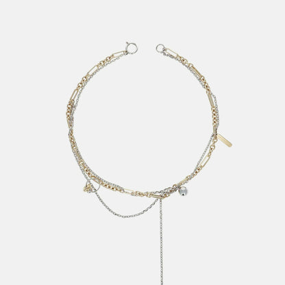 Women Kith Justine Clenquet Rachel Necklace - Gold / Palladium