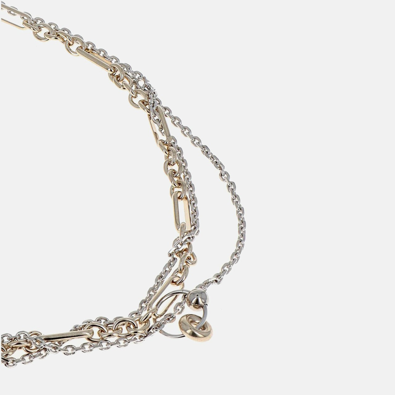 Women Kith Justine Clenquet Rachel Necklace - Gold / Palladium