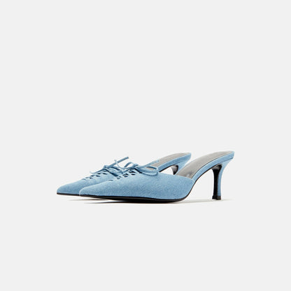 Women Kith Femme LA Louis Slipper - Denim