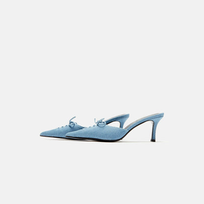 Women Kith Femme LA Louis Slipper - Denim
