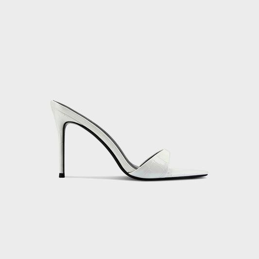 Women Kith Femme LA Kaia 100 Slipper - Exotic Blanc