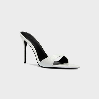 Women Kith Femme LA Kaia 100 Slipper - Exotic Blanc