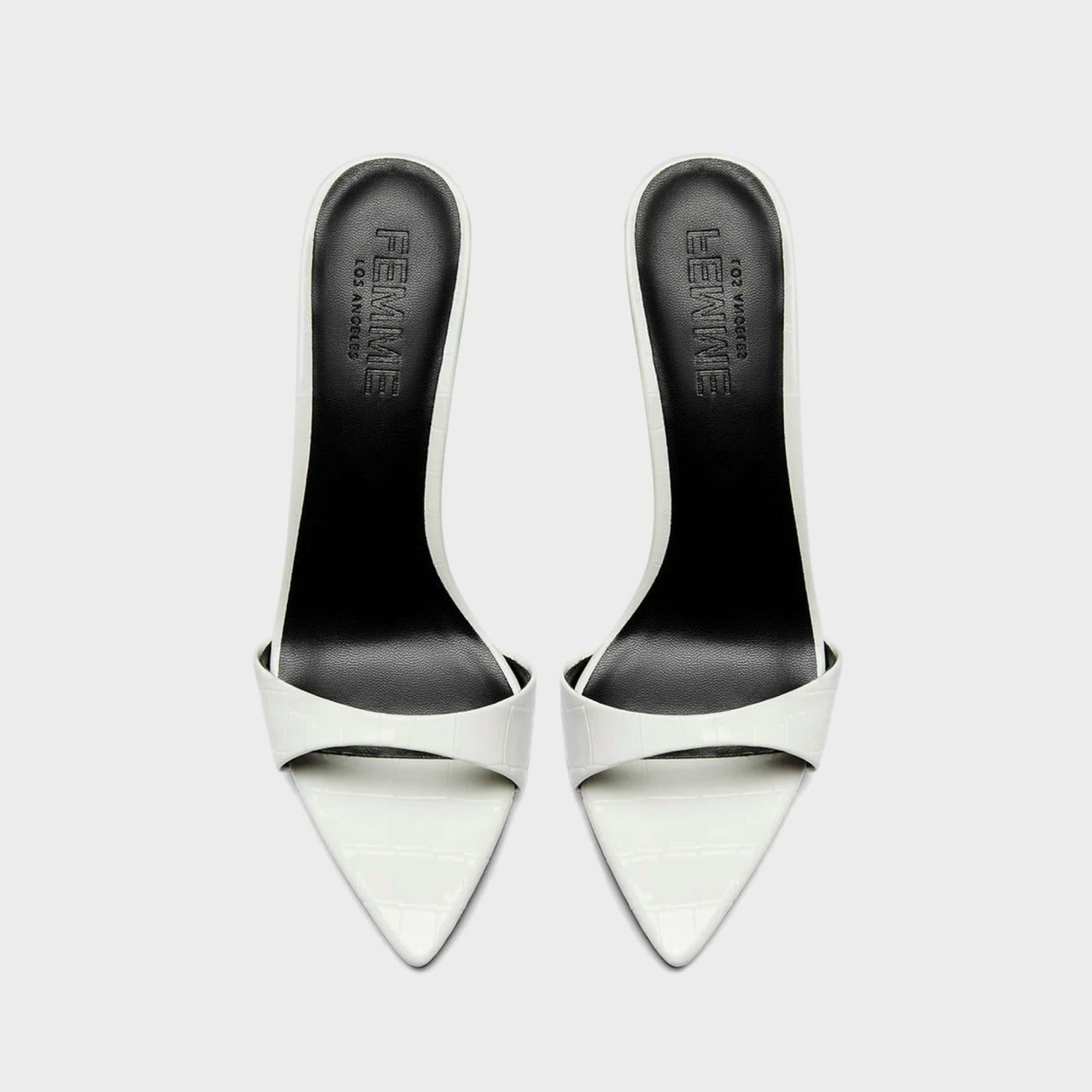 Women Kith Femme LA Kaia 100 Slipper - Exotic Blanc