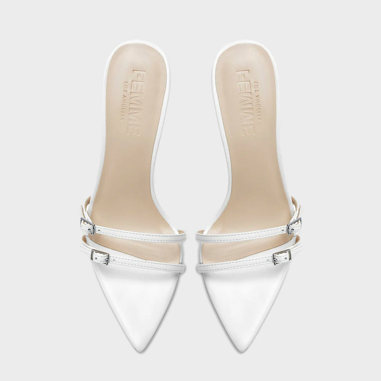 Women Kith Femme LA Naxos Slipper - Santorini White