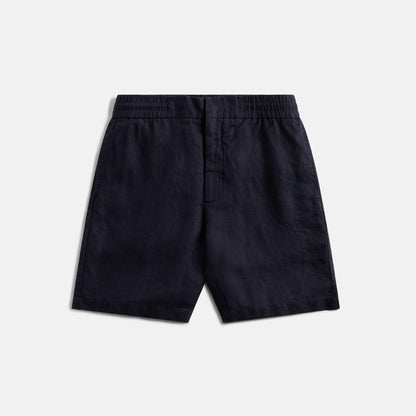 Men Kith Orlebar Brown Cornell Linen Short - Night Iris