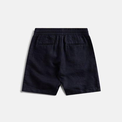Men Kith Orlebar Brown Cornell Linen Short - Night Iris