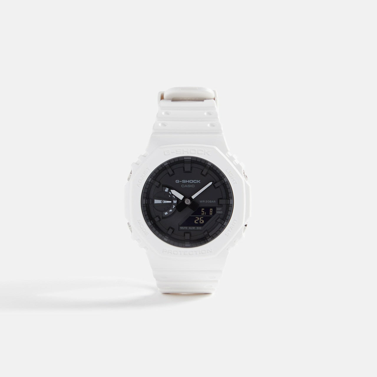 Men Kith G-SHOCK GA2100-7A - Metallic Silver / Black