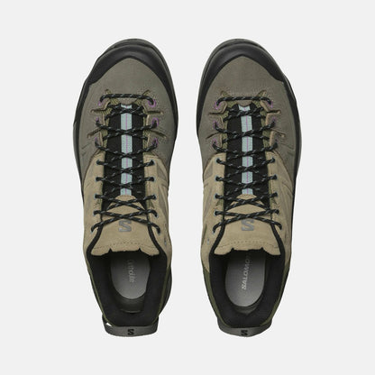 Men|Women Kith Salomon X-ALP LTR - Pewter / Vintage Khaki / Black