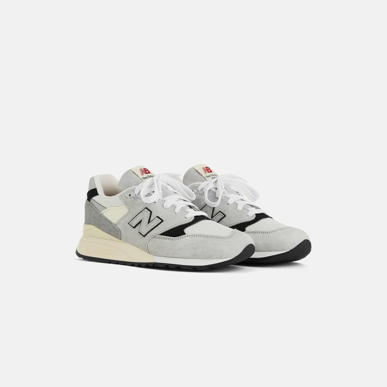 Men Kith New Balance Made in USA 998 - Grey / Black