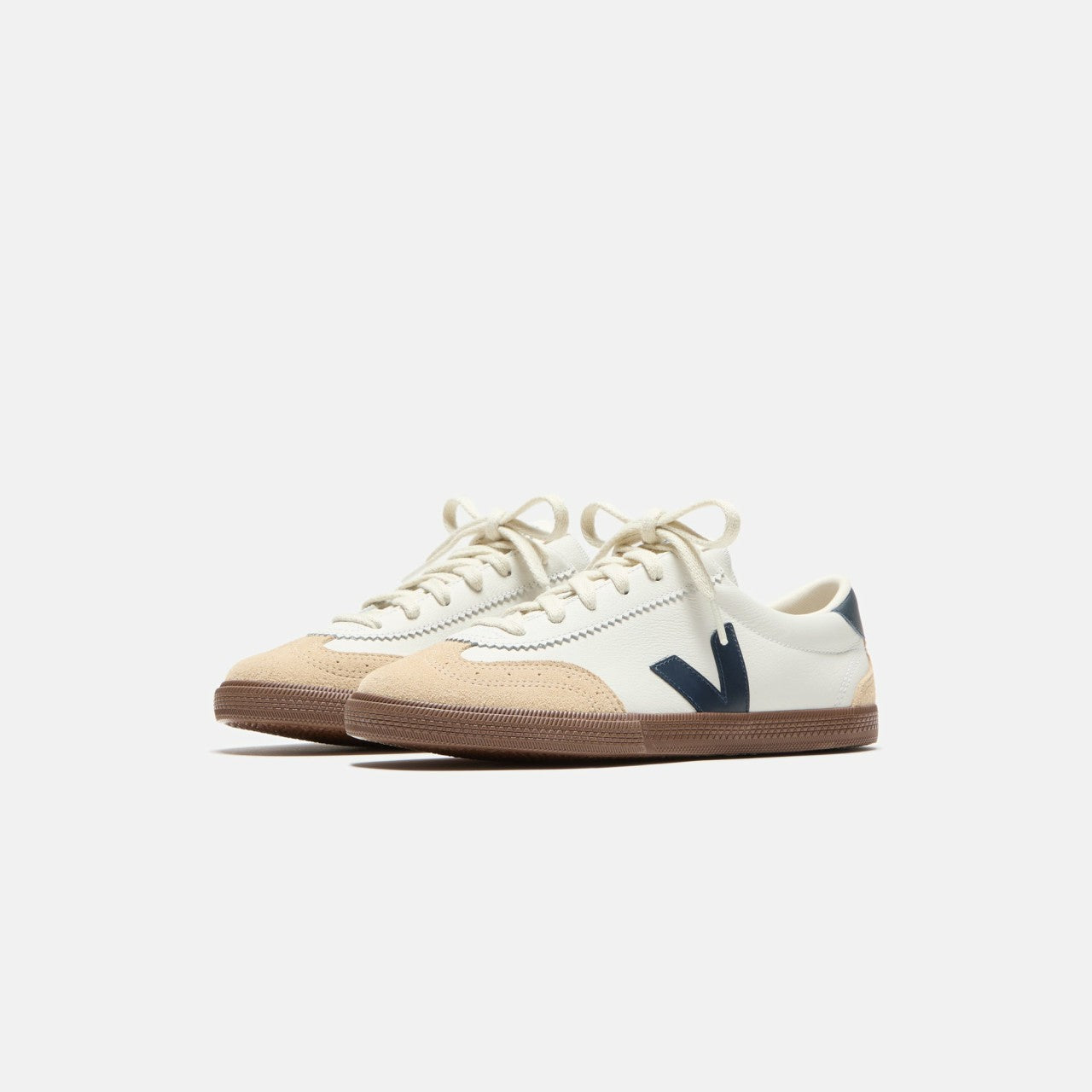 Men Kith Veja Volley - White Nautico / Bark