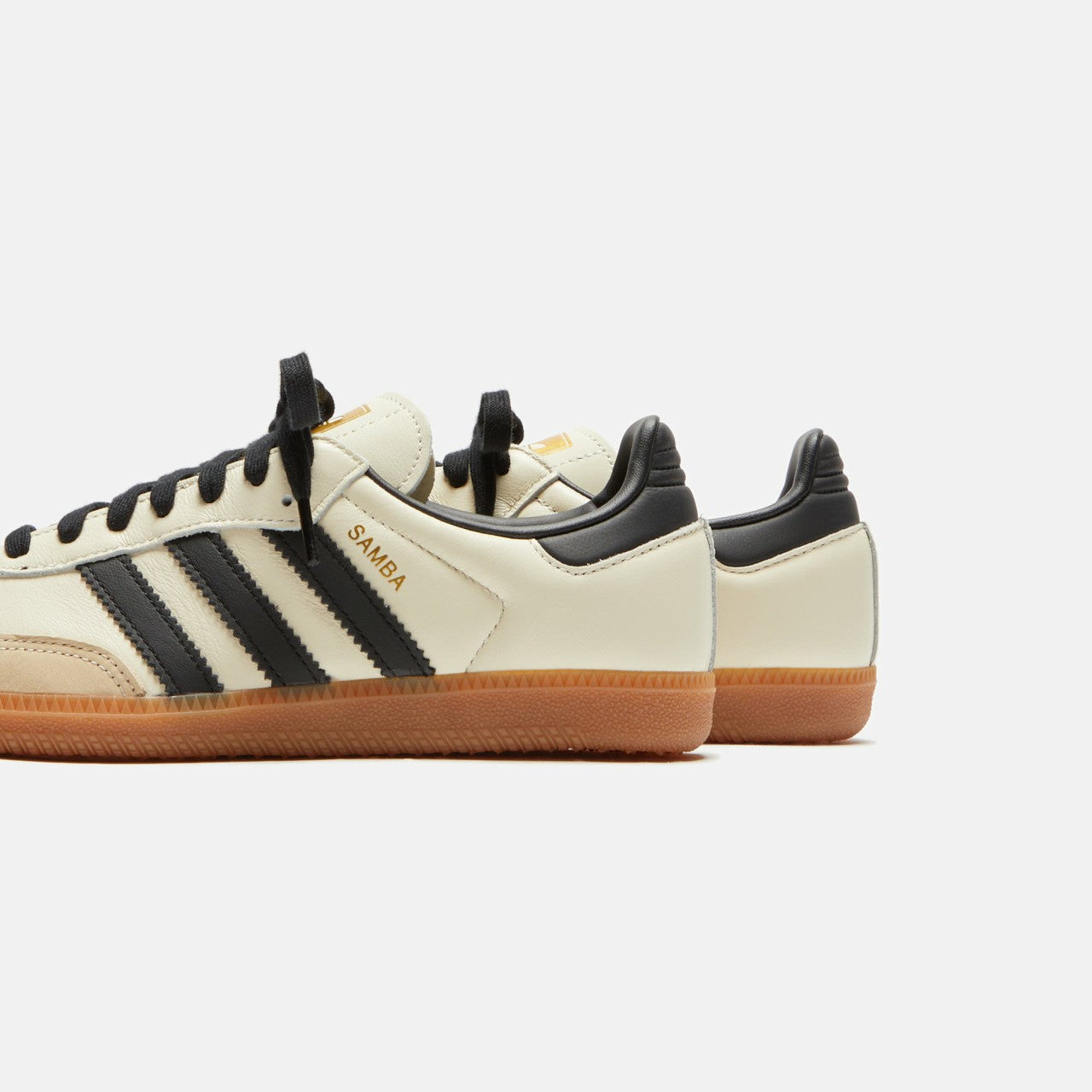 Women Kith adidas WMNS Samba OG - Cream White / Core Black / Sand Strata