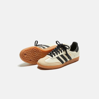 Women Kith adidas WMNS Samba OG - Cream White / Core Black / Sand Strata