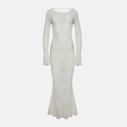 Women Kith Asta Resort Rafaella Dress - Venetia White