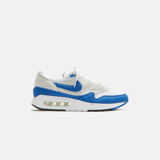 Men|Women Kith Nike WMNS Air Max 1 '86 - White / Light Neutral Grey / Black / Royal B