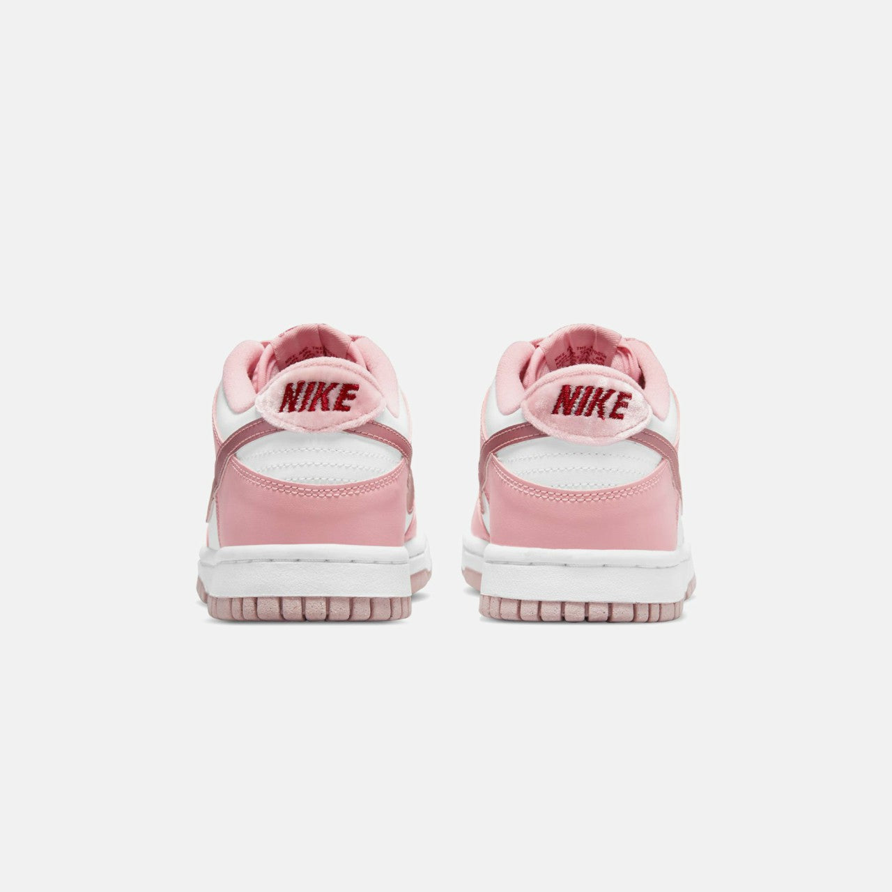 Kids Kith Nike GS Dunk Low - Pink Glaze / White / Pomegranate