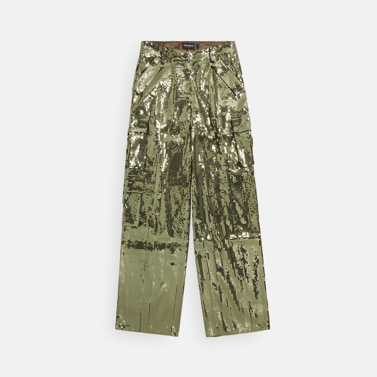 Women Kith Retrofete Andre Pant - Pistachio