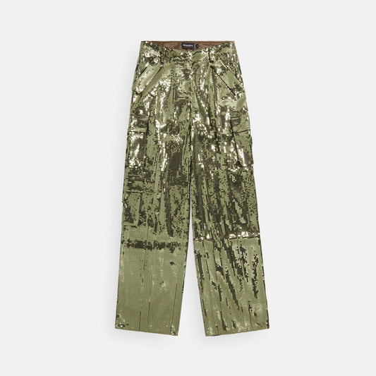 Women Kith Retrofete Andre Pant - Pistachio