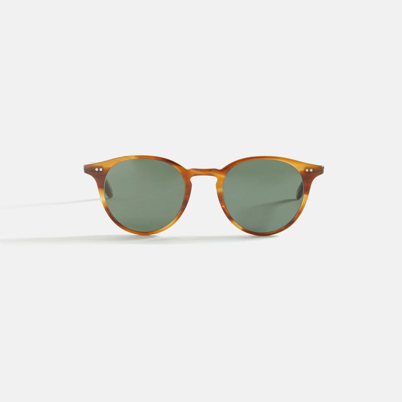 Men Kith Garrett Leight Clune Sun - Pure Glass / Semi-Flat Pure Green