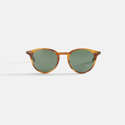 Men Kith Garrett Leight Clune Sun - Pure Glass / Semi-Flat Pure Green