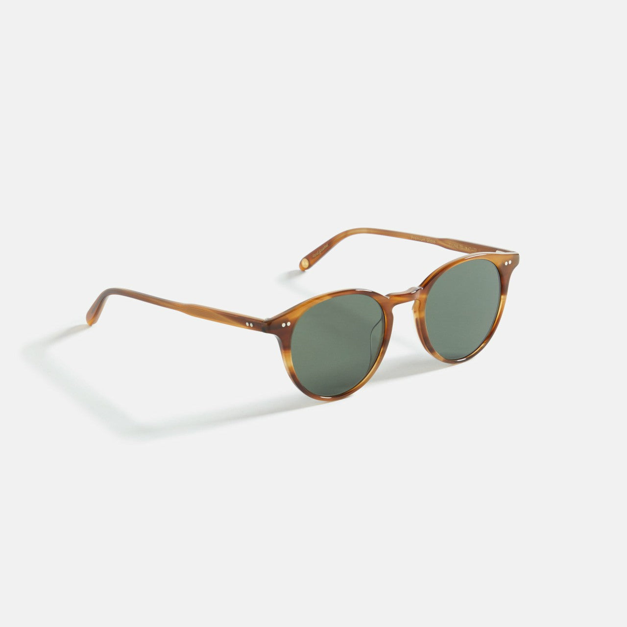 Men Kith Garrett Leight Clune Sun - Pure Glass / Semi-Flat Pure Green