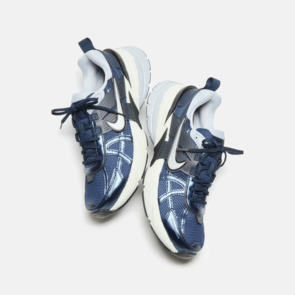 Men Kith Nike V2K Run - Obsidian / Obsidian / Thunder Blue / Wolf