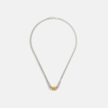 Men Kith Tom Wood Dean Chain Duo 18 - Silver / Gold