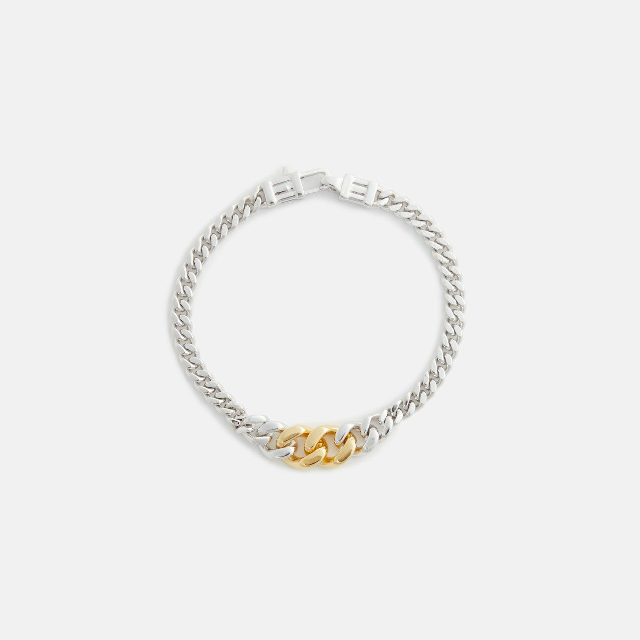 Men Kith Tom Wood Dean Bracelet Duo 7.0 - Silver / Gold