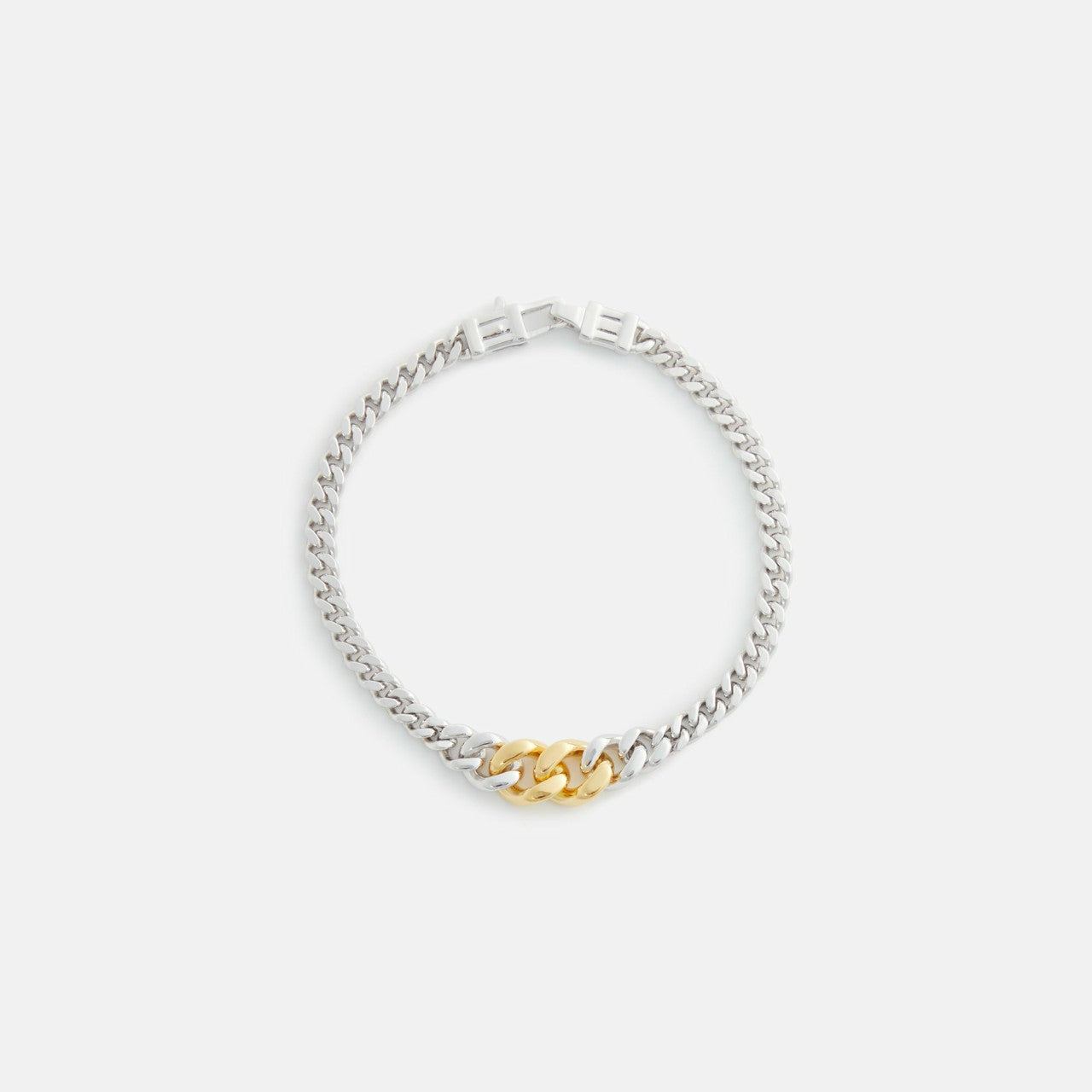 Men Kith Tom Wood Dean Bracelet Duo 7.7 - Silver / Gold