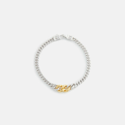 Men Kith Tom Wood Dean Bracelet Duo 7.7 - Silver / Gold