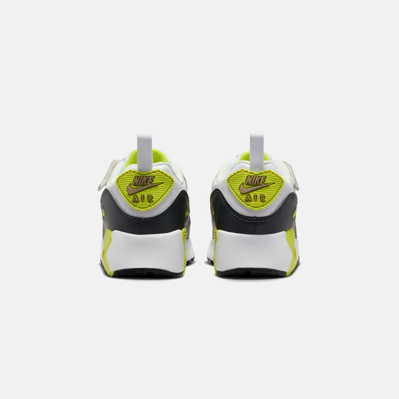 Kids Kith Nike PS Air Max 90 Easyon - White / Khaki / Cyber / Dark Smoke Grey