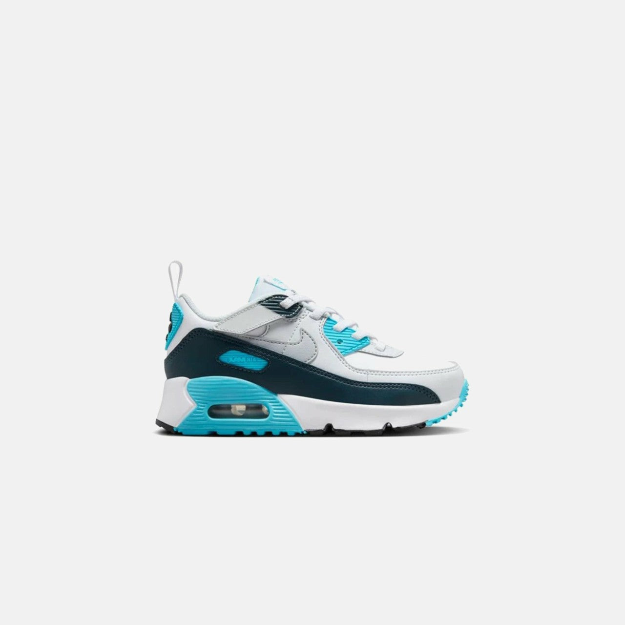 Kids Kith Nike PS Air Max 90 Easyon - White / Wolf Grey / Baltic Blue