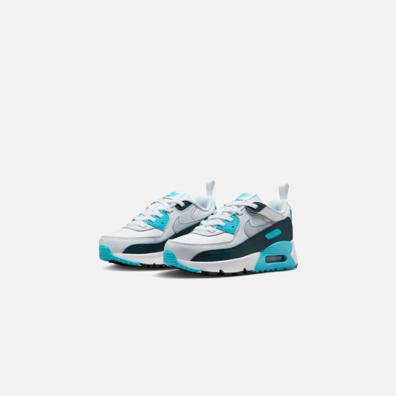 Kids Kith Nike PS Air Max 90 Easyon - White / Wolf Grey / Baltic Blue