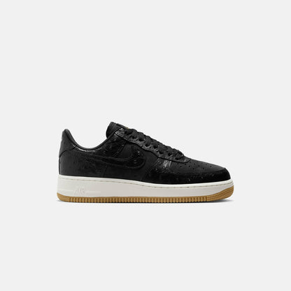 Women Kith Nike WMNS Air Force 1 Low - Black / Sail / Gum Light Brown