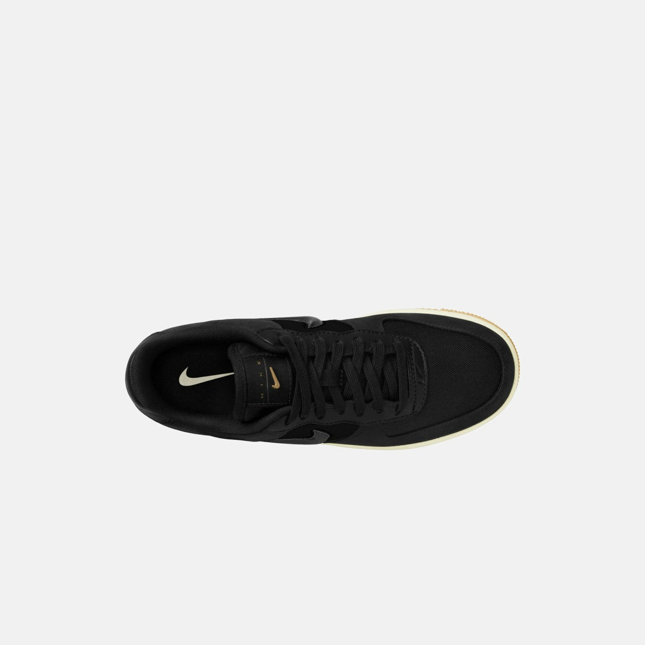 Women Kith Nike WMNS Air Force 1 Low - Black / Sail / Gum Light Brown