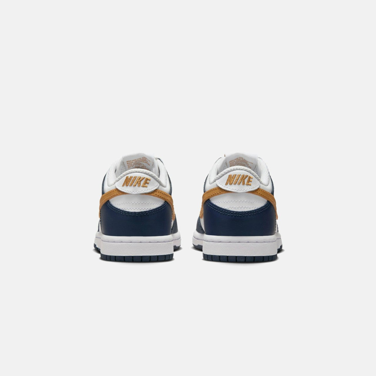 Kids Kith Nike PS Dunk Low - White / Wheat / Midnight Navy