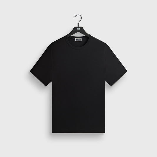 Men Kith Kith Pointelle Mesh Heathrow Tee - Black