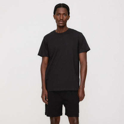 Men Kith Kith Pointelle Mesh Heathrow Tee - Black