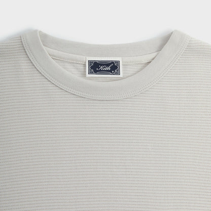 Men Kith Kith Pointelle Mesh Leonard Pocket Tee - Concrete