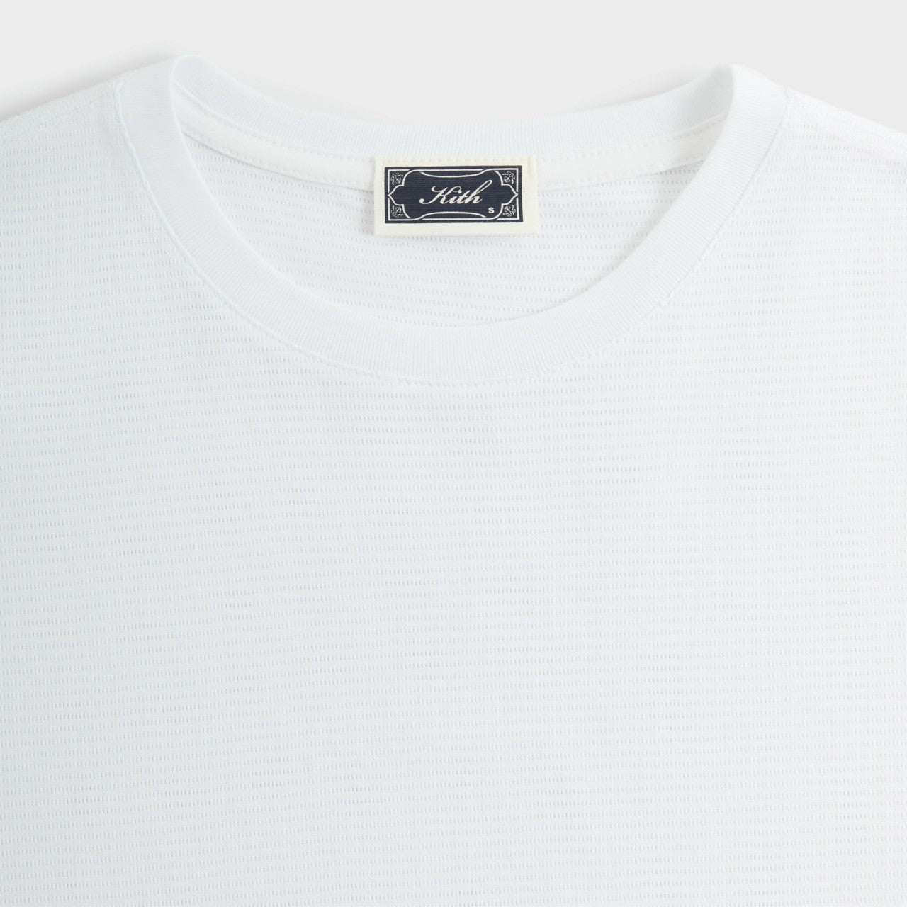 Men Kith Kith Pointelle Mesh Heathrow Tee - White