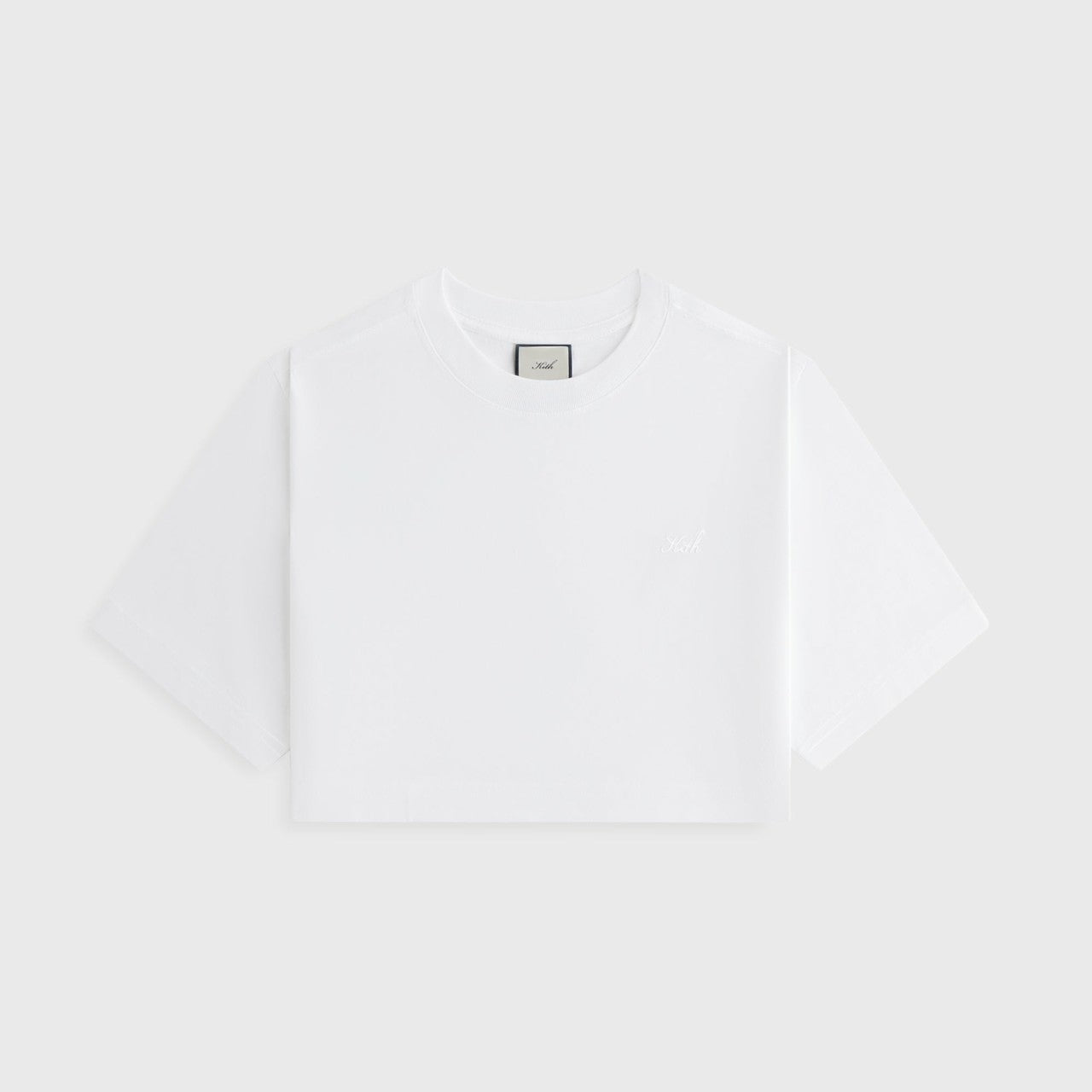 Women Kith Kith Women Fei Cropped Tee - White