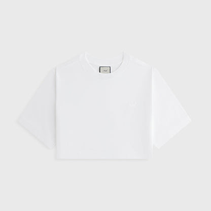 Women Kith Kith Women Fei Cropped Tee - White