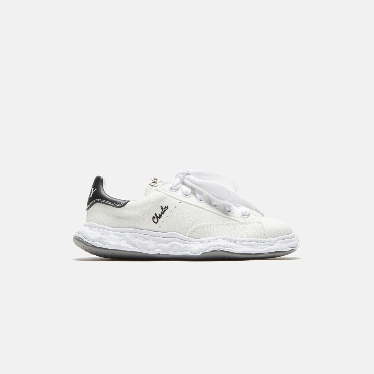 Men Kith Mihara Yasuhiro Charles Canvas Sneakers - White