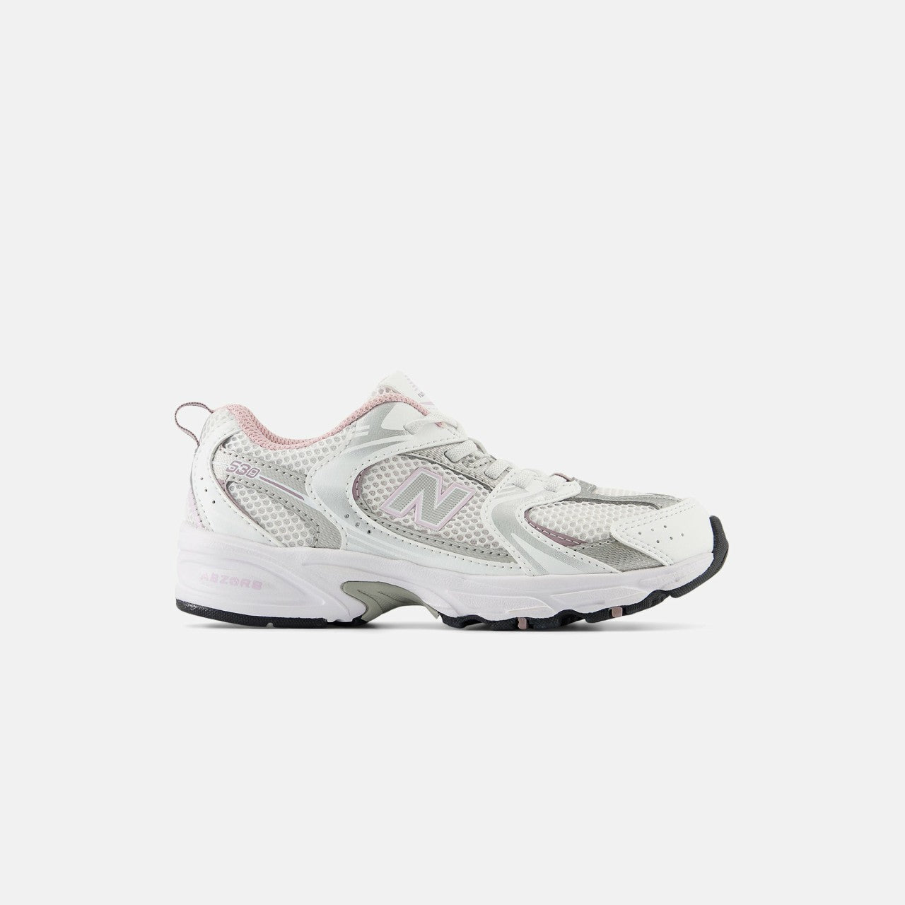 Kids Kith New Balance PS 530 - White / Mid Century Pink