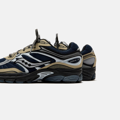 Men Kith Saucony Progrid Omni 9 - Beige / Blue