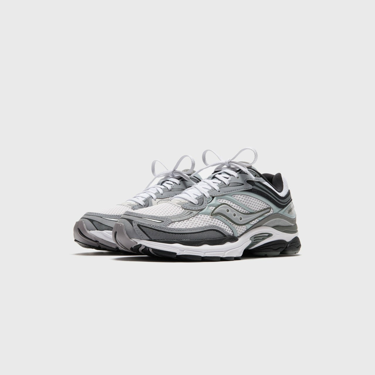Men|Women Kith Saucony Progrid Omni 9 - White / Grey