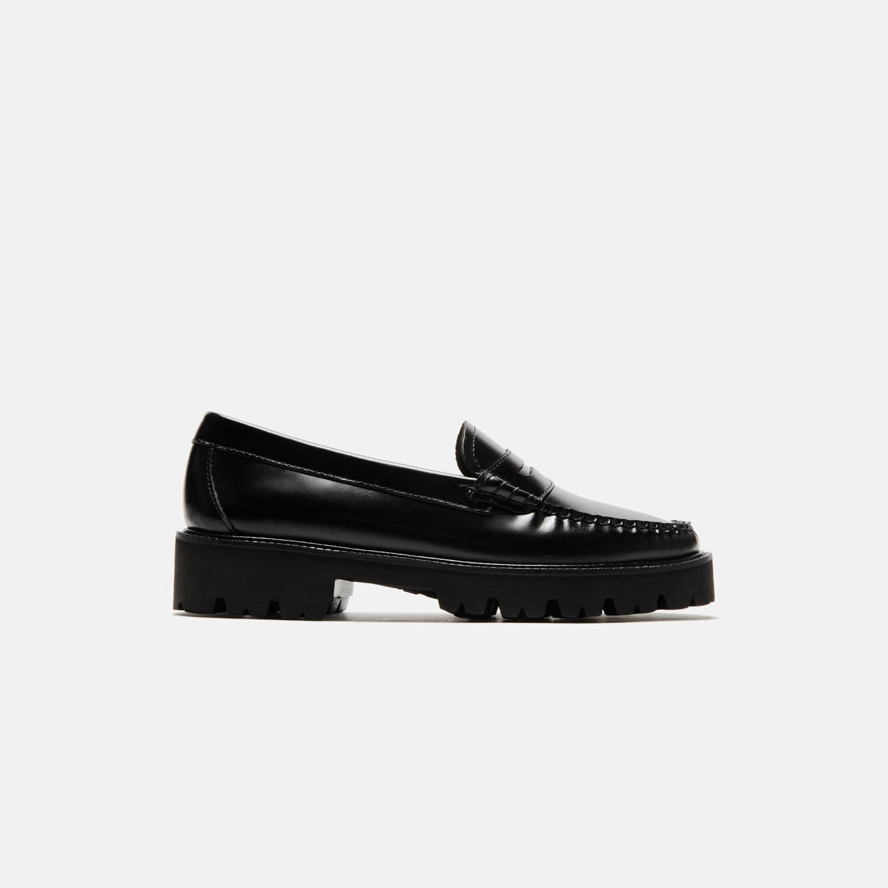 Women Kith G.H. Bass WMNS Whitney Super Lug Weejun - Black