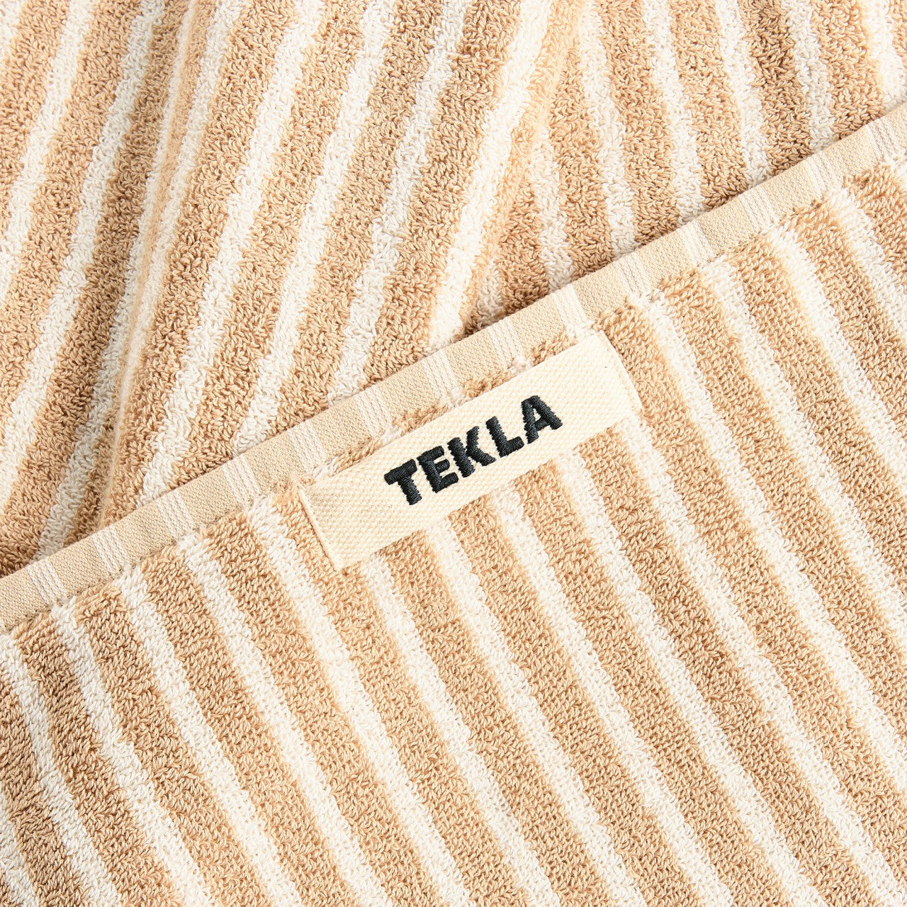 Women Kith Tekla Bath Towel - Ivory Stripes